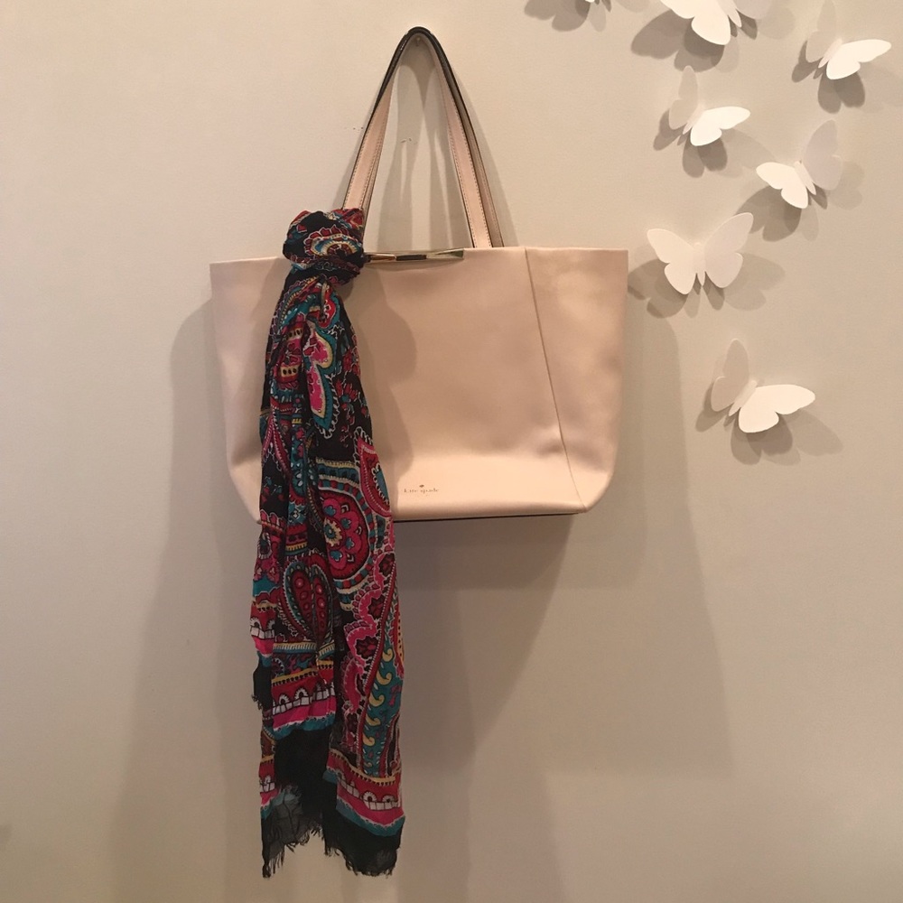 Large Kate Spade Cream Tote
